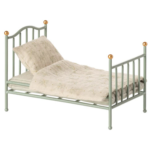 Maileg Mouse Vintage Single Bed | Mint