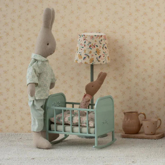 Maileg Cradle My Blue Mint