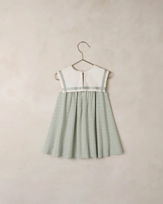 Daisy Dress Eucalyptus Check