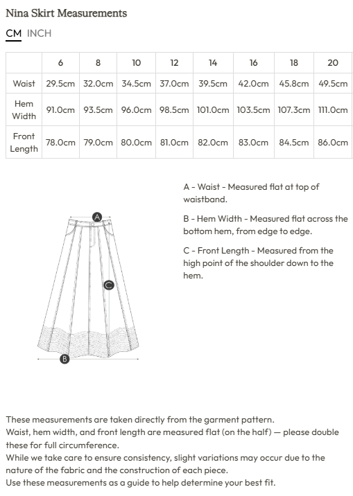 Nancybird Nina Skirt - Dark Wash