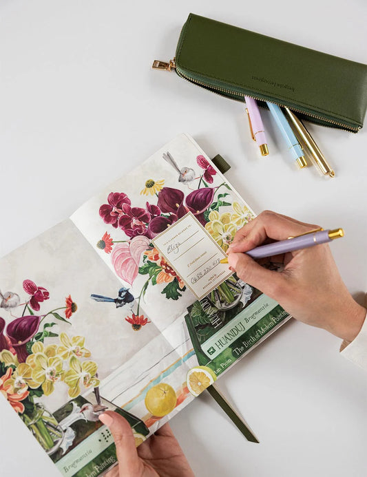 Pencil Case Slim - Olive