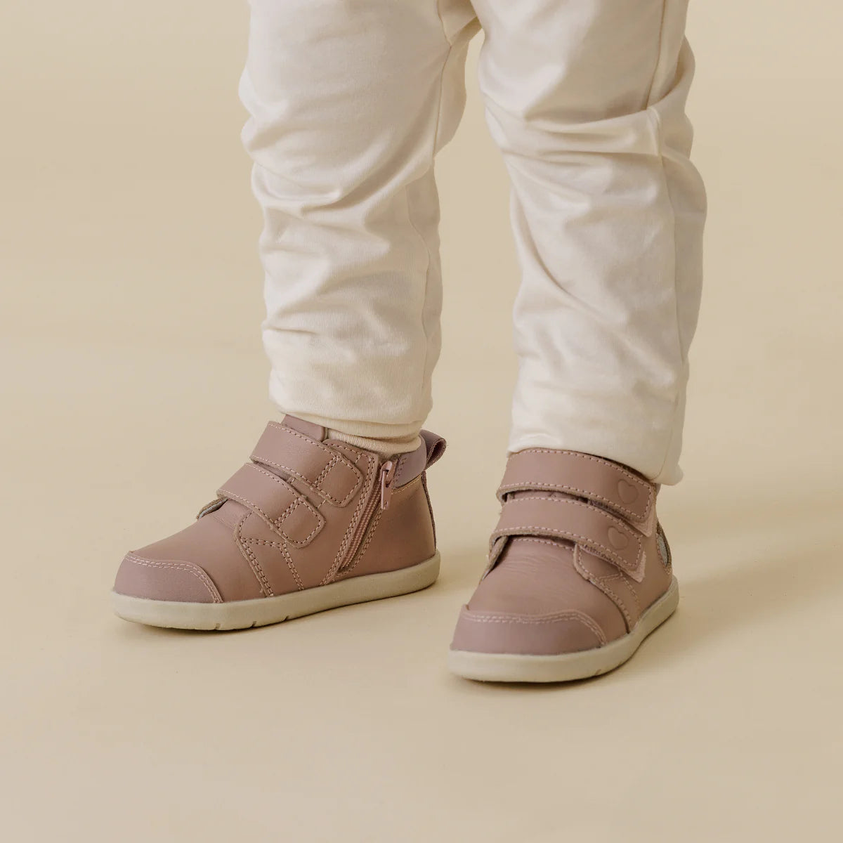 Heart Boot 1st Walker | Blush