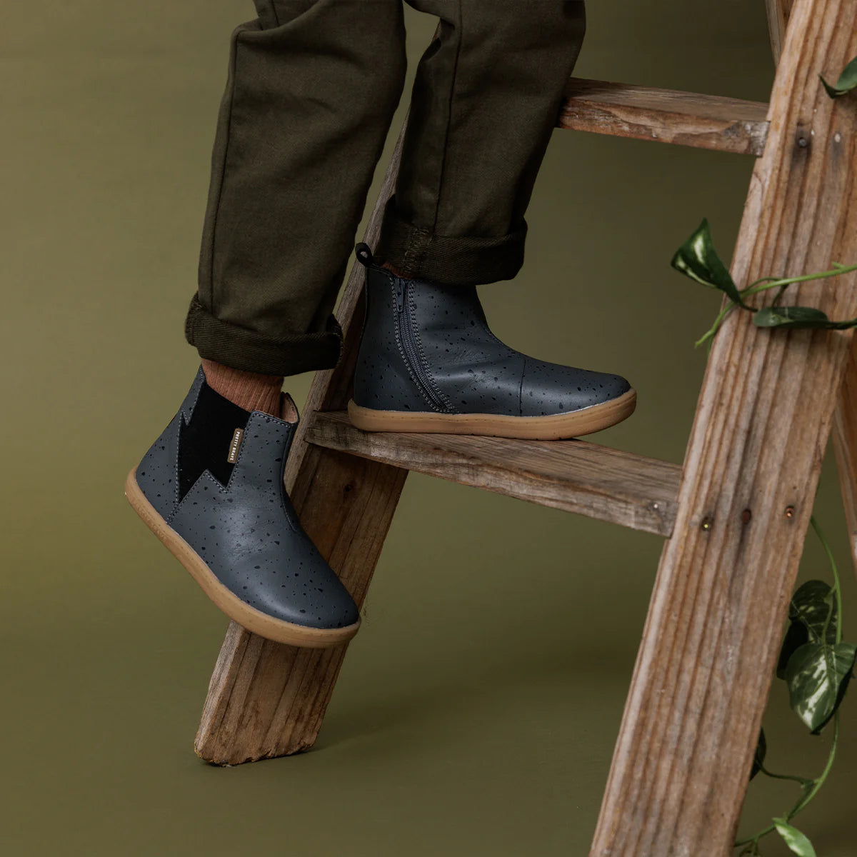 Electric Boot | Indigo Speckle