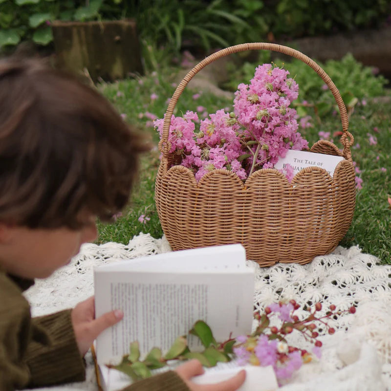 Petal Basket | Natural