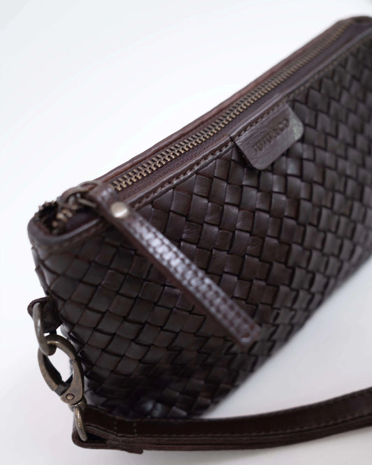 Juju & Co. Basque Pouch | Chocolate