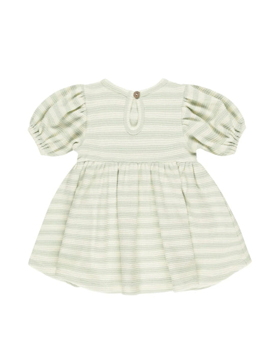 Quincy Mae Darla Dress | Mint Stripe