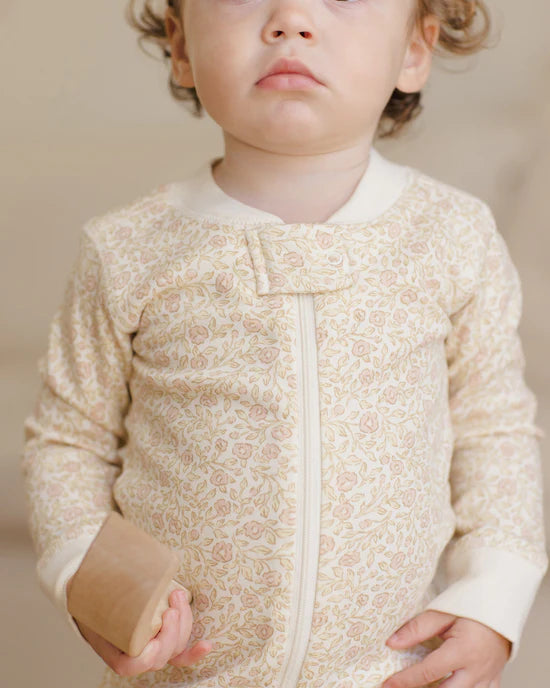 Zip Longsleeve Sleeper | Primrose