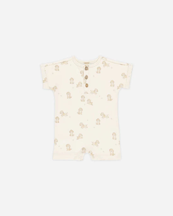 Short Sleeve One-Piece | Puppies