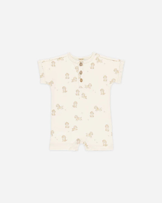 Short Sleeve One-Piece | Puppies