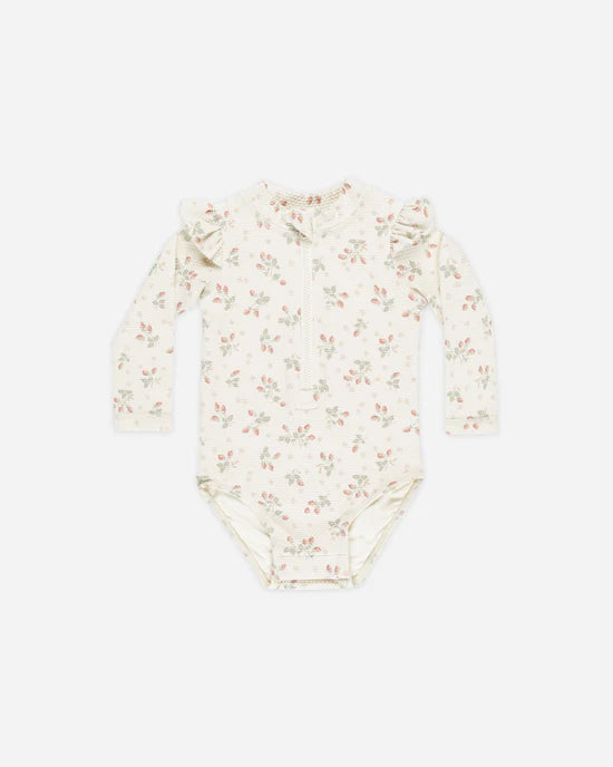 Byron Rashguard One-Piece UPF50+ | Strawberries
