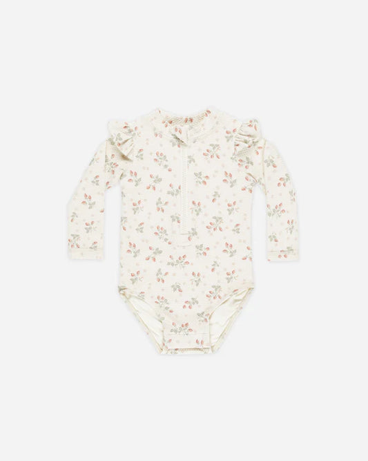 Byron Rashguard One-Piece UPF50+ | Strawberries