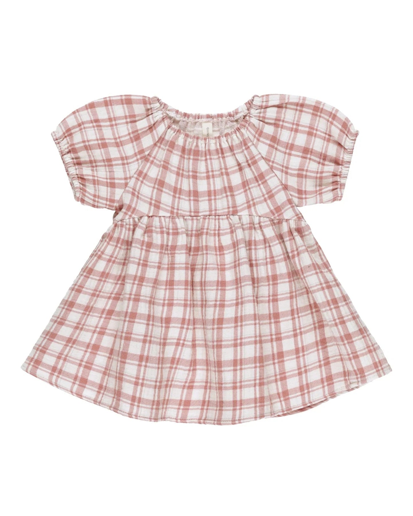 Quincy Mae Bella Dress | Pink Plaid