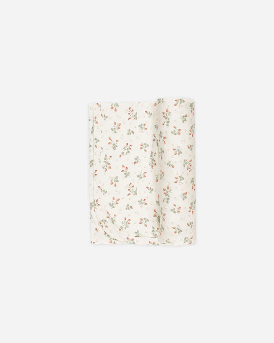 Bamboo Swaddle | Strawberries