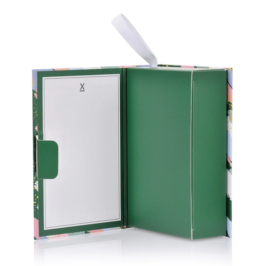 Merry Christmas Hanging Soap Book Gift- Green