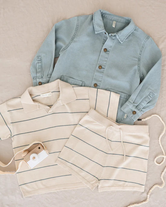 Rylee & Cru Enzo Overshirt | Ocean