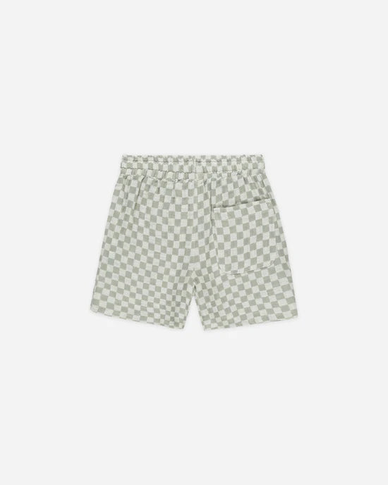 Rylee & Cru Bermuda Short | Sage Check