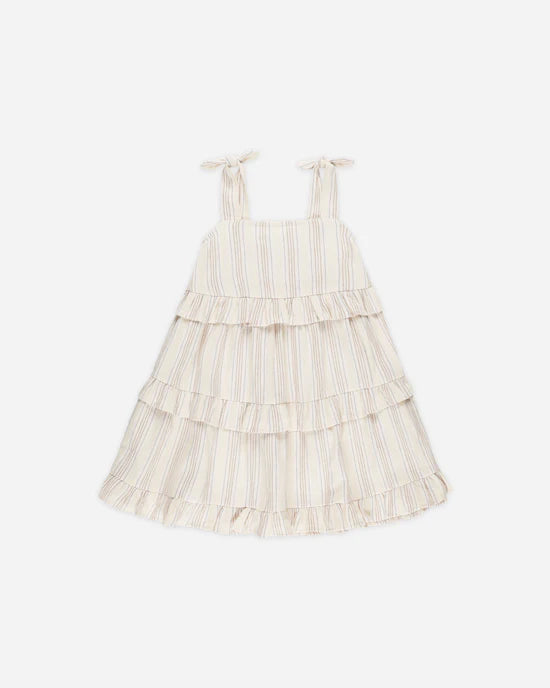 Rylee & Cru Ruffle Swing Dress | Summer Stripe