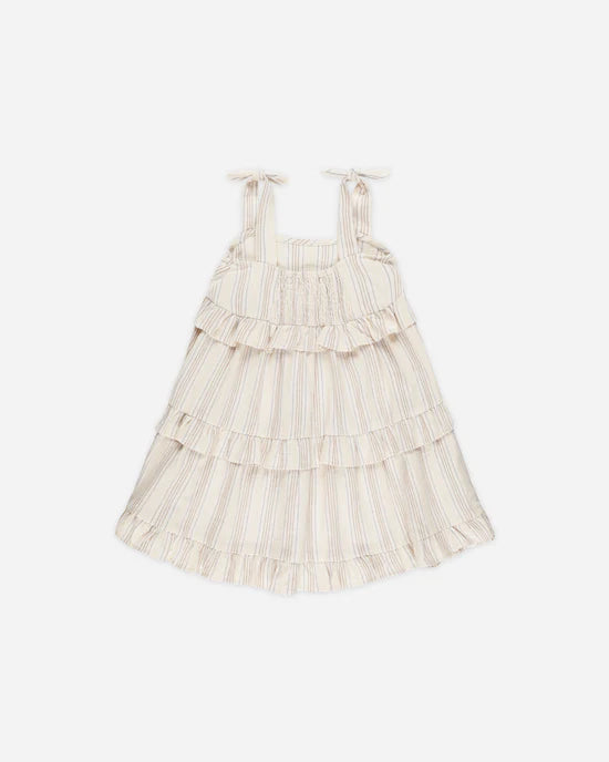Rylee & Cru Ruffle Swing Dress | Summer Stripe
