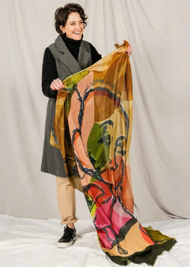 Merino Wool Scarf | Regina