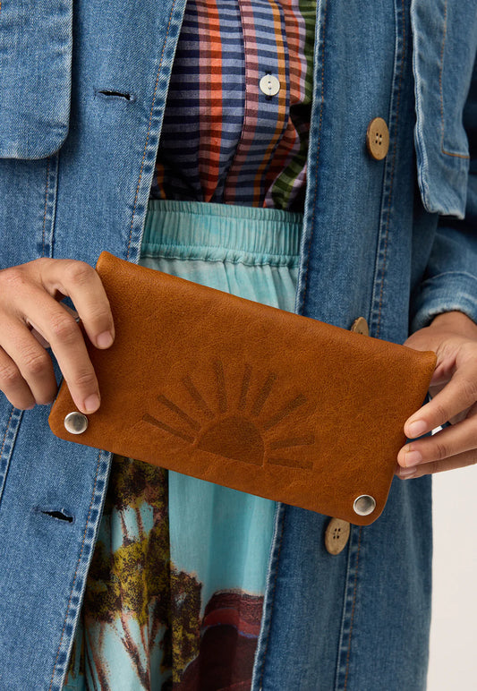 Nancybird Pearl Wallet | Terracotta