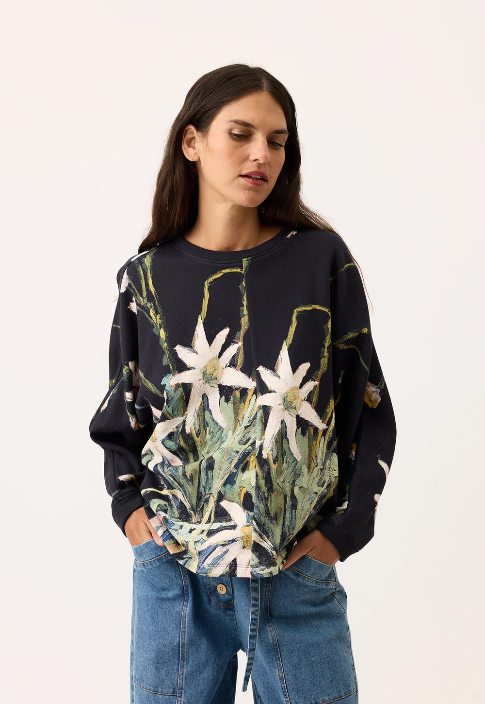 Nancybird Dahlia Batwing Sweat | Still Life
