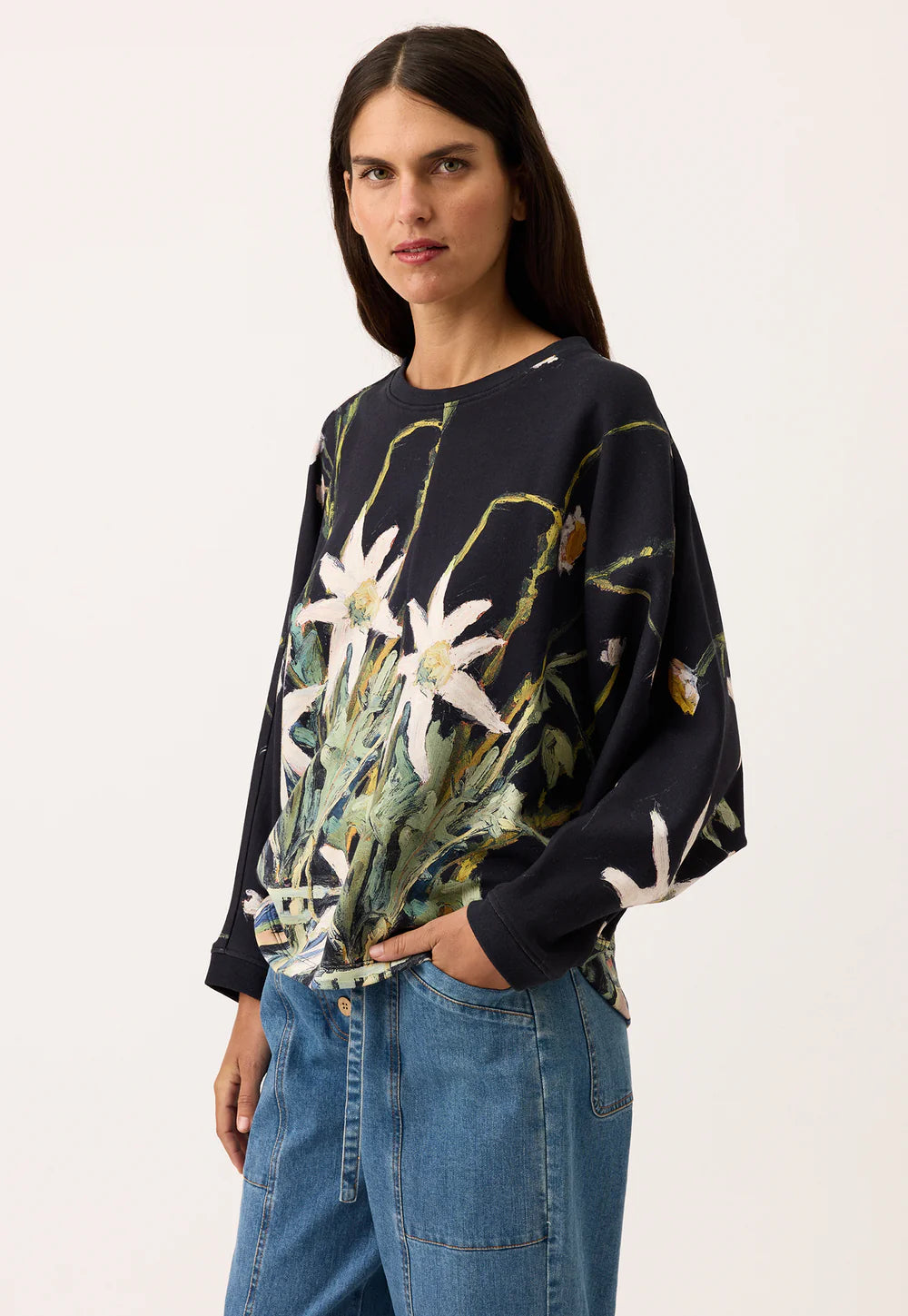 Nancybird Dahlia Batwing Sweat | Still Life