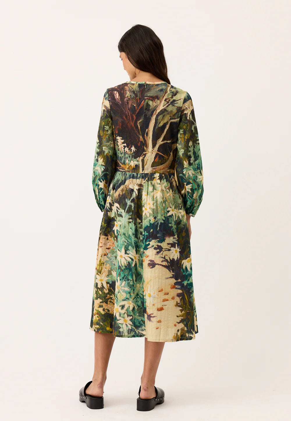 Nancybird Nora Shirred Dress | Flannel Flower