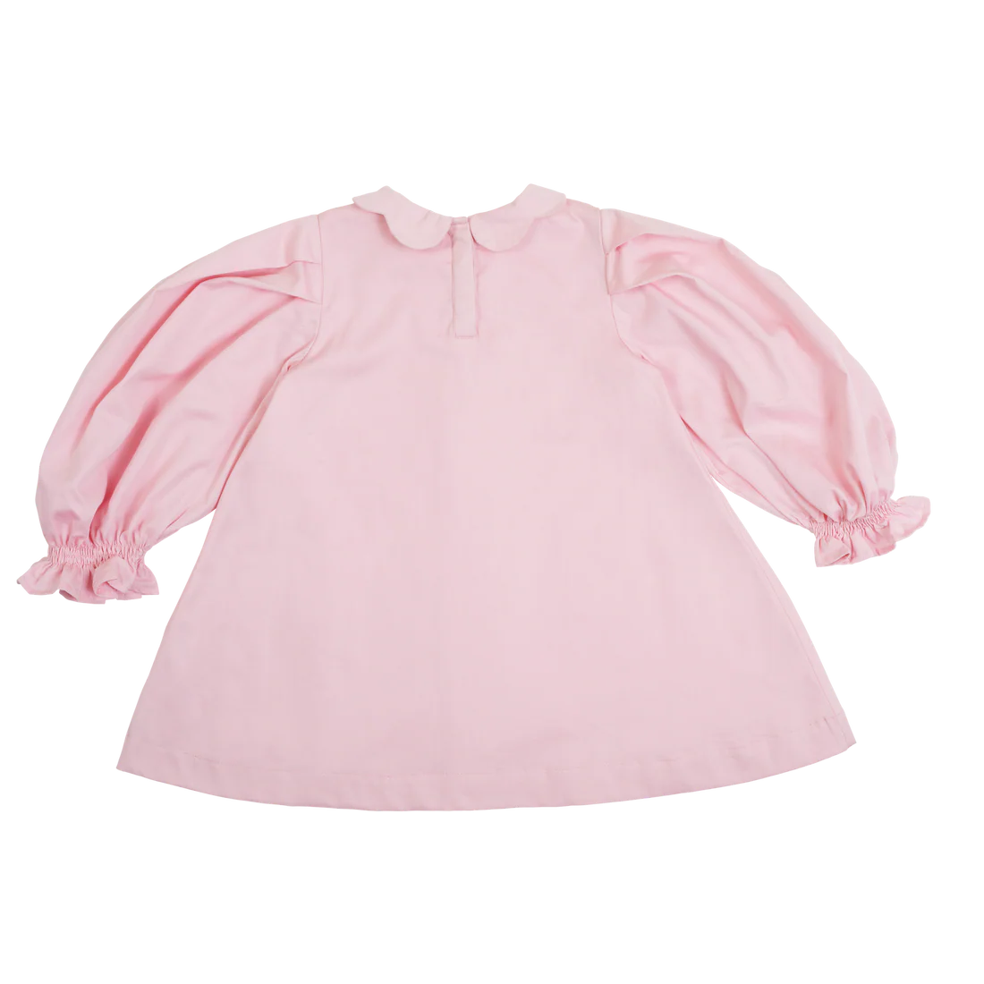 Scallop Collar Smock Dress - Almond Blossom