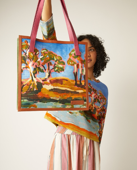 Nancybird Picture Bag | River Landscape