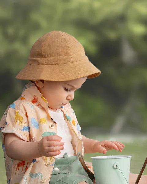 Toshi Billy Bucket Hat - Driftwood