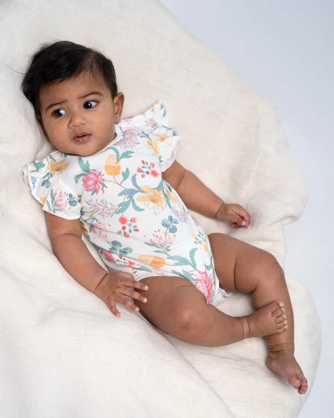 Toshi Matilda Onesie S/S - Waratah Dawn