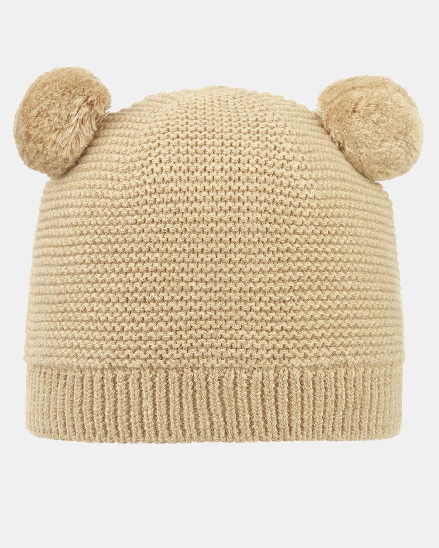 Organic Beanie Snowy | Driftwood