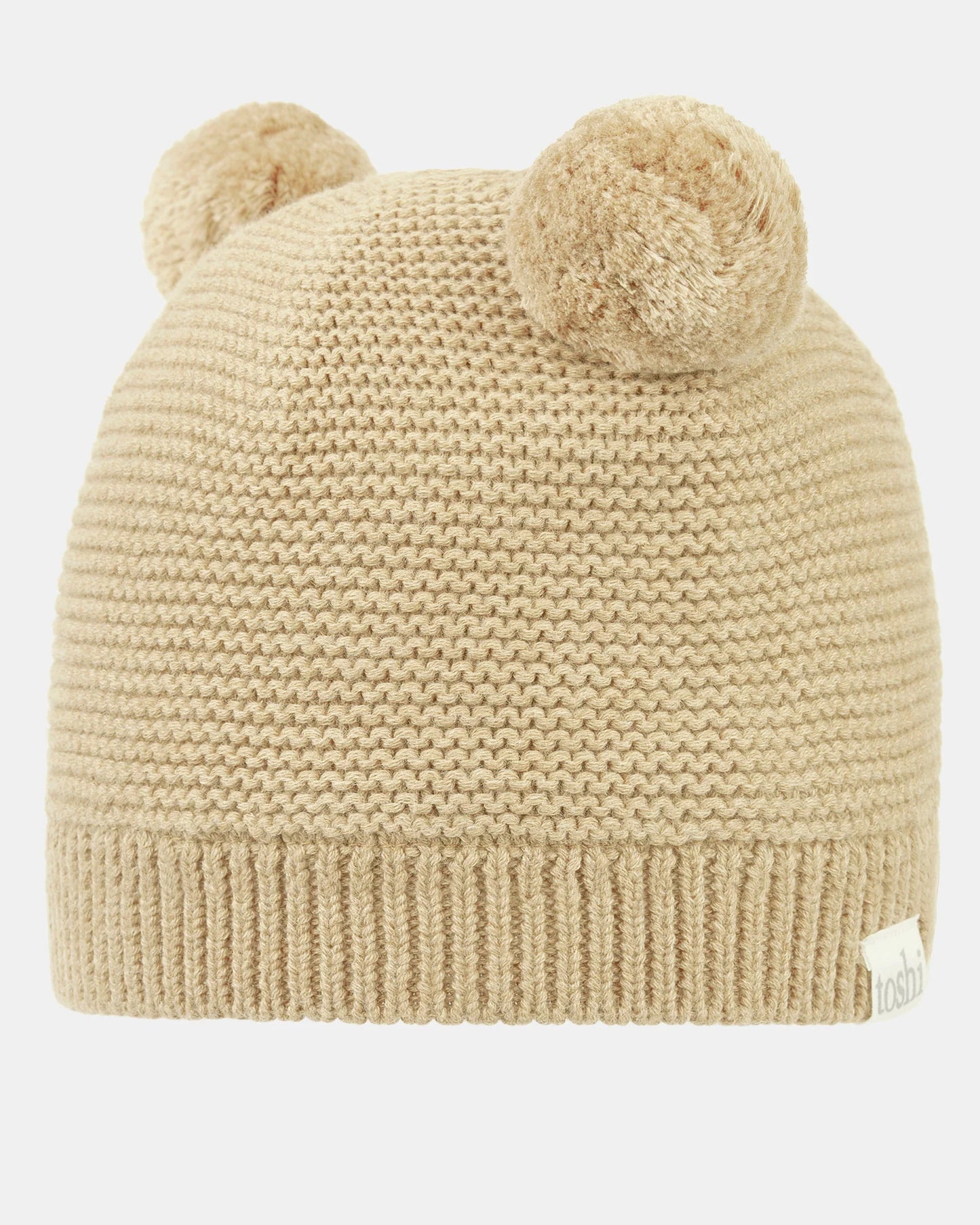 Organic Beanie Snowy | Driftwood