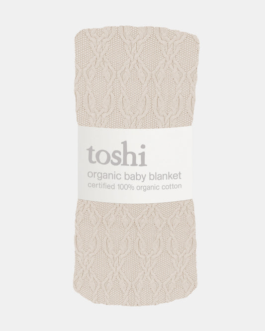 Organic Blanket Bowie Oatmeal
