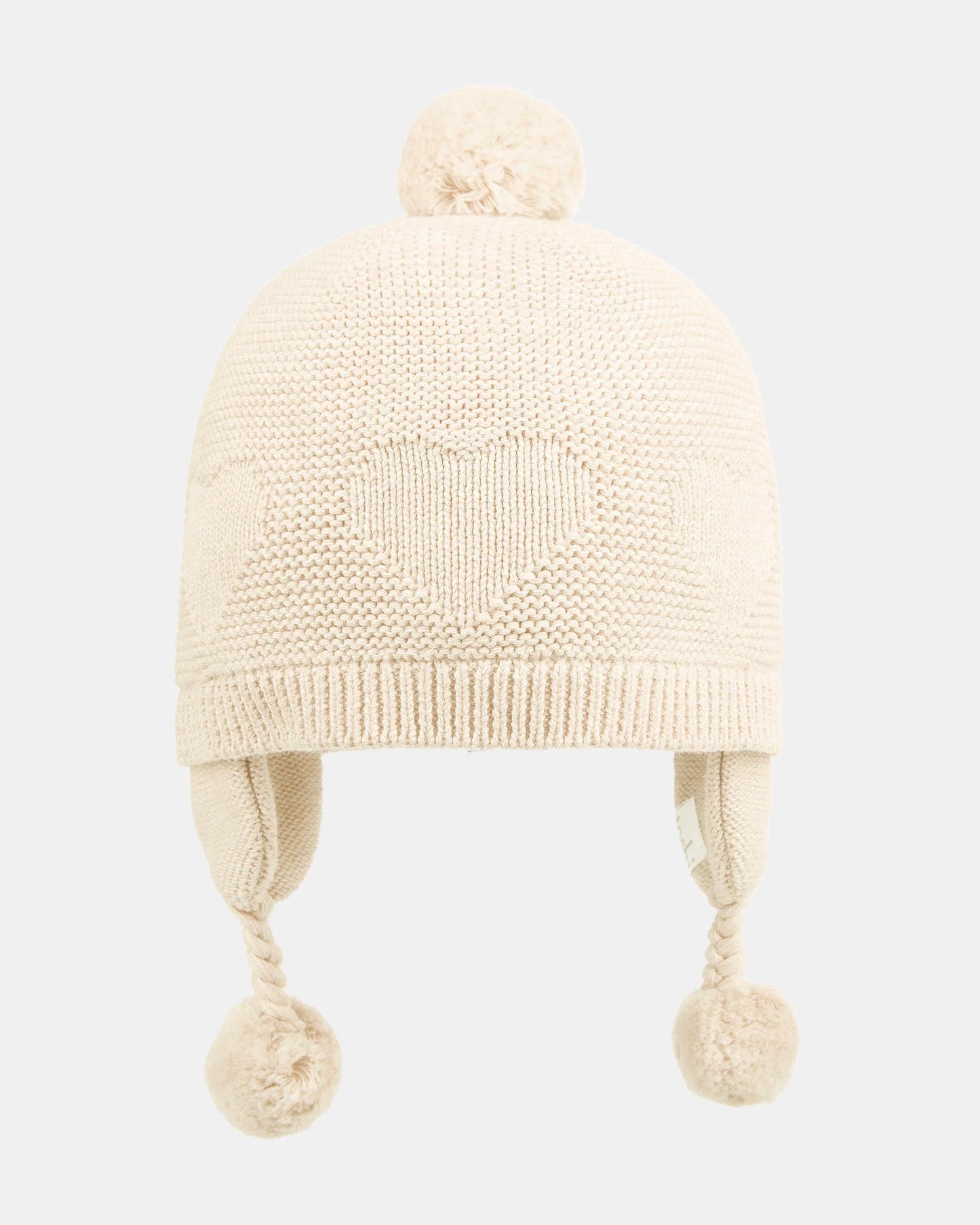 Organic Earmuff Snowy | Feather