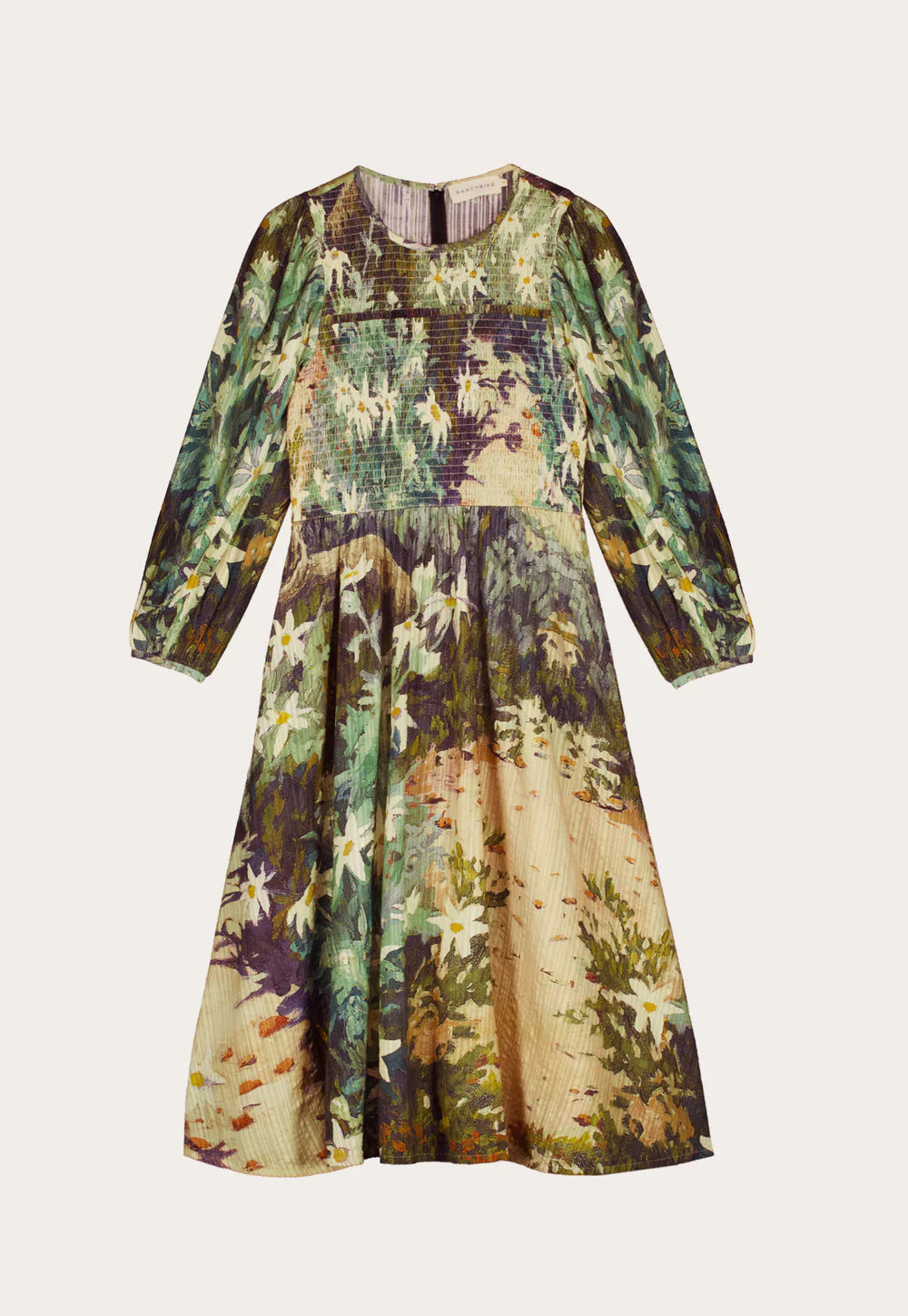 Nancybird Nora Shirred Dress | Flannel Flower