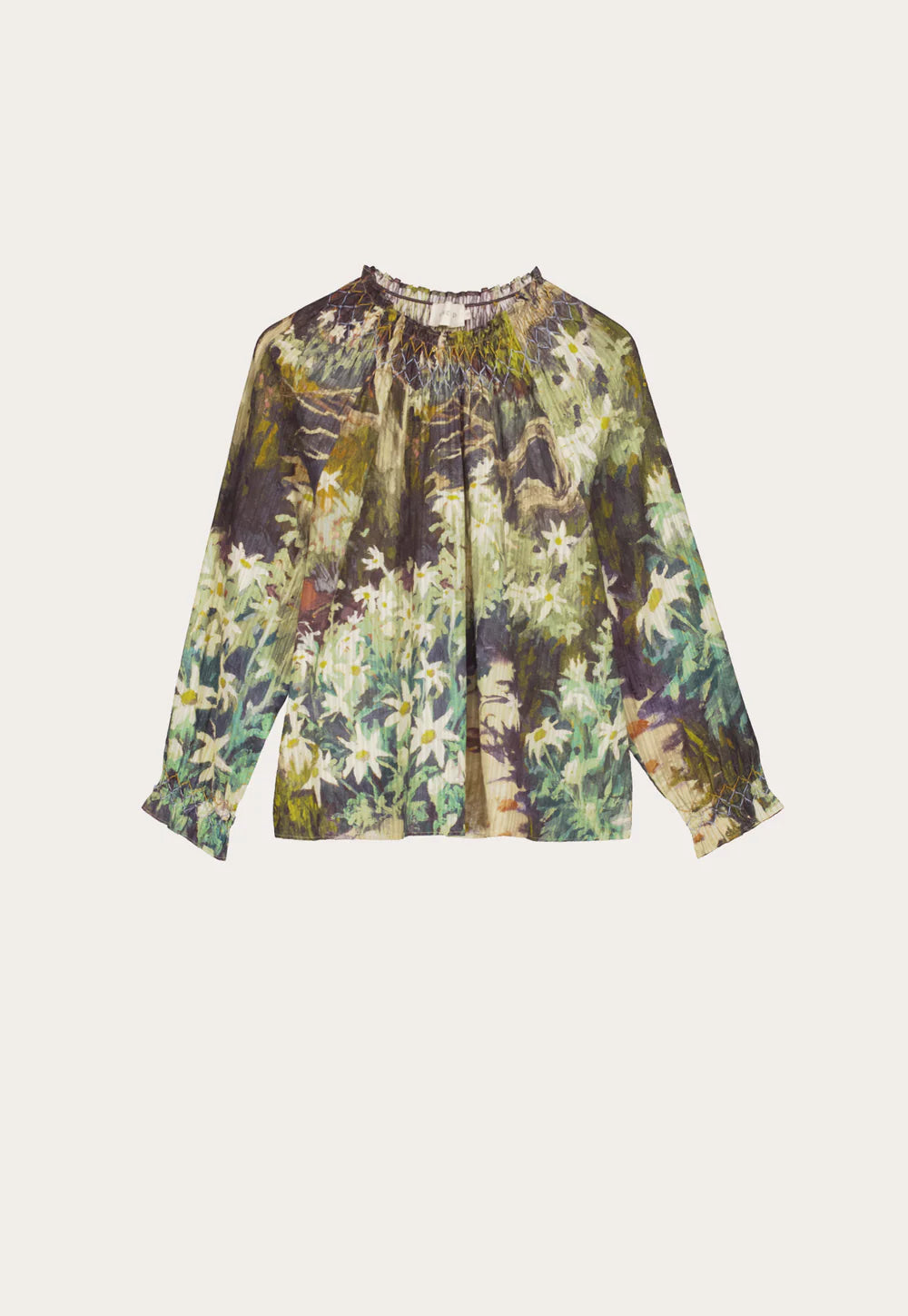 Nancybird Rowena Smocked Blouse | Flannel Flower