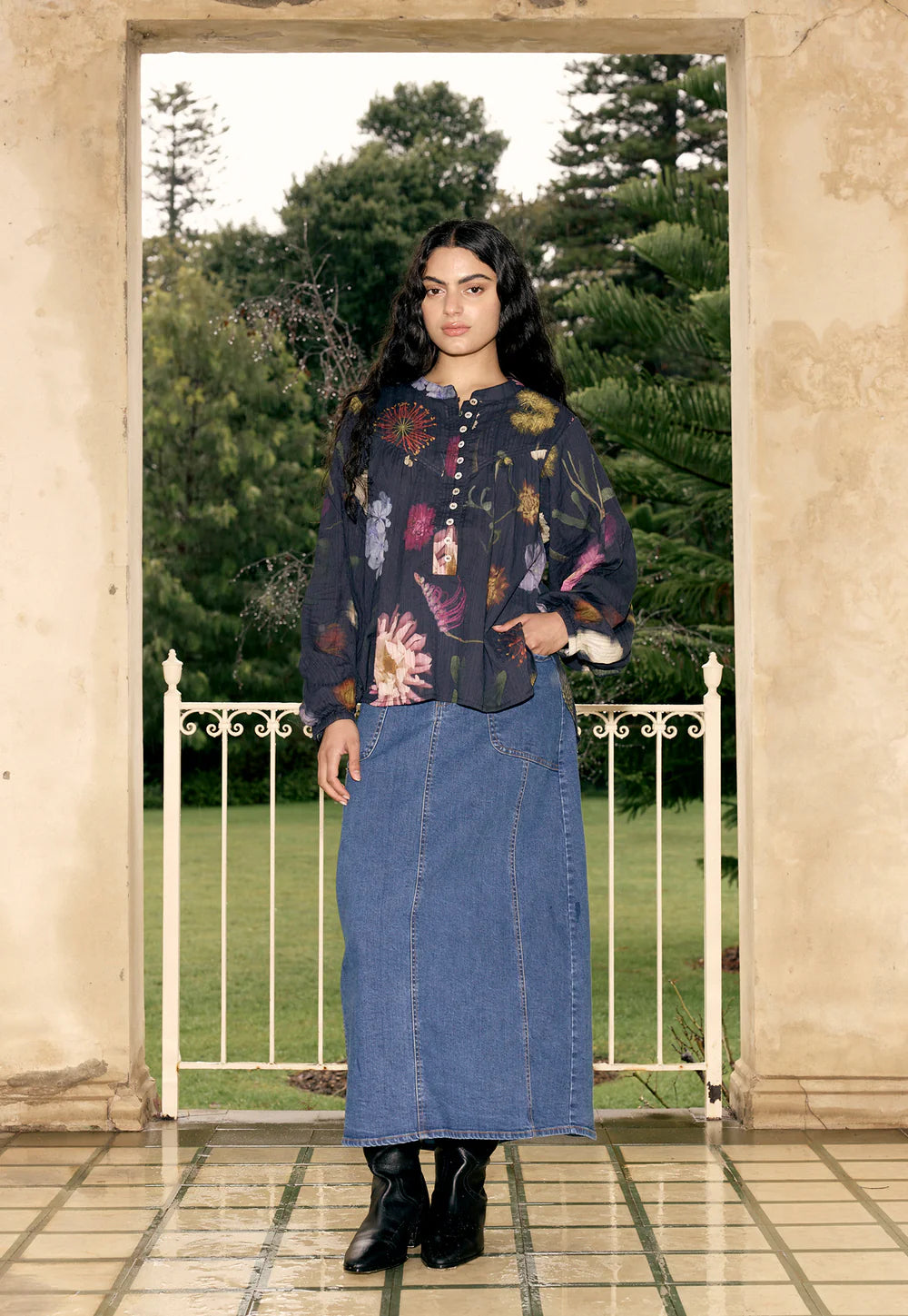 Nancybird Sierra Blouse | Floratone