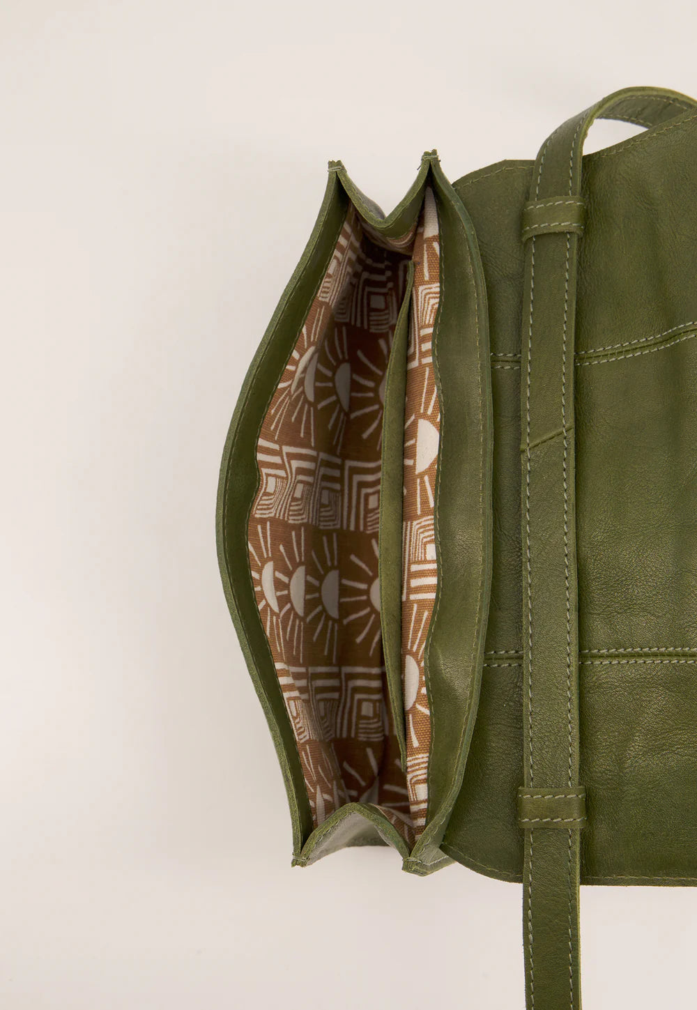 Nancybird Curve Shoulder Bag | Khaki