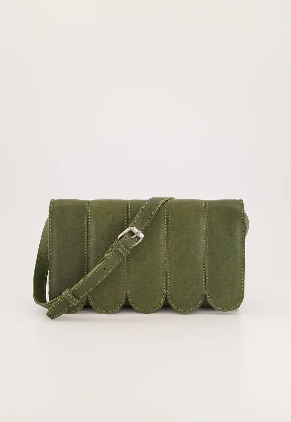 Nancybird Curve Shoulder Bag | Khaki