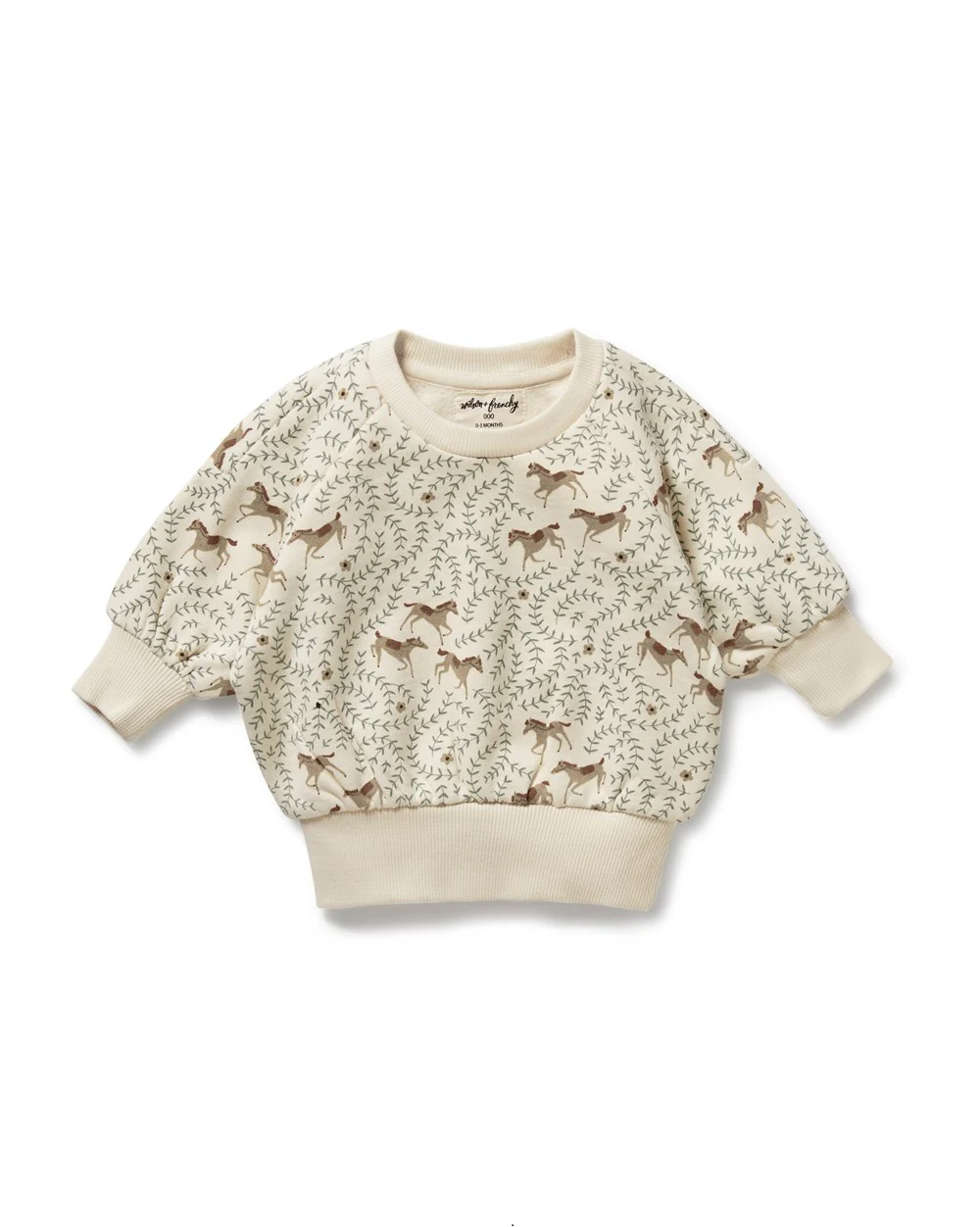 Wilson & Frenchy Trixie Horse Organic Terry Sweat