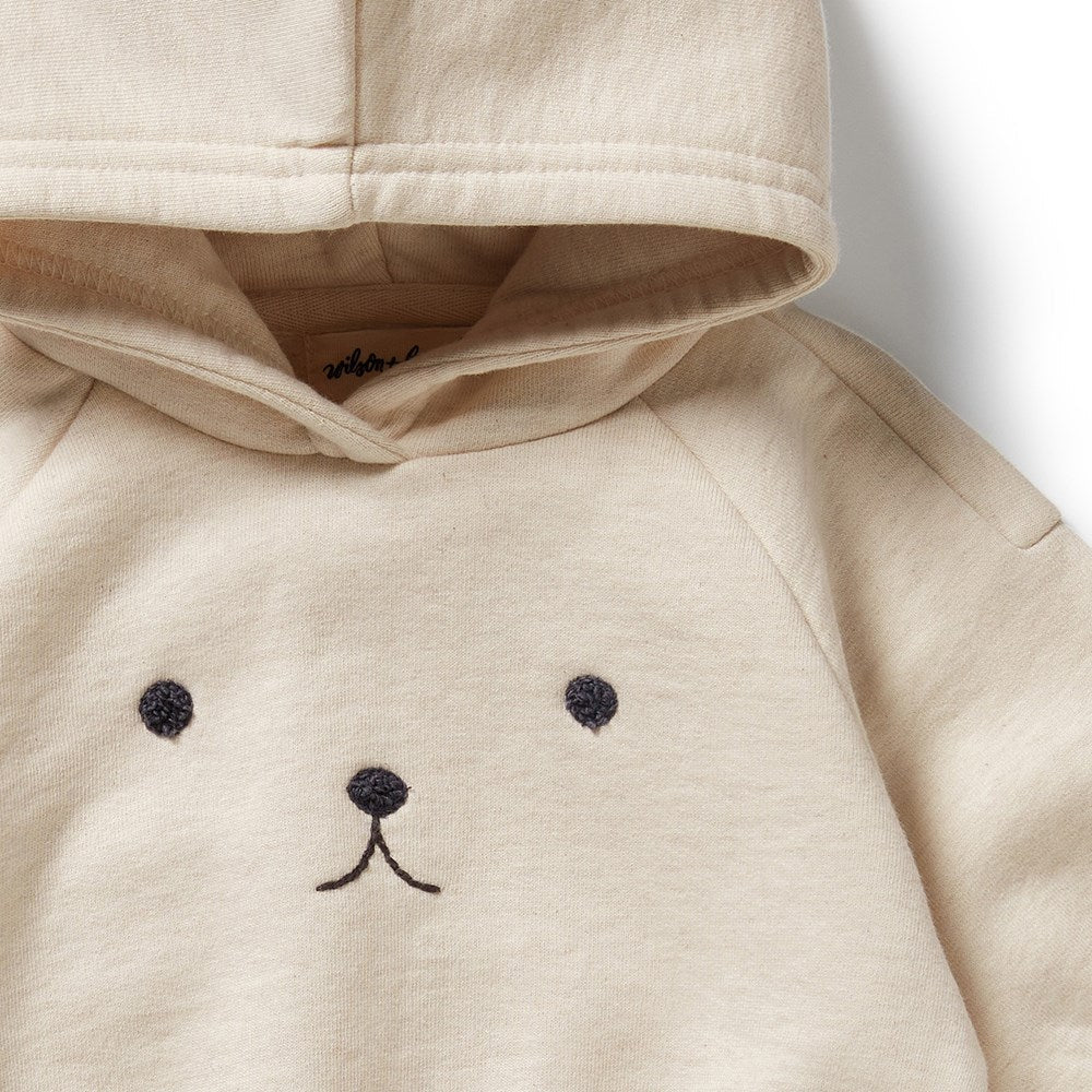 Wilson & Frenchy Oatmeal Organic Terry Hooded Sweat