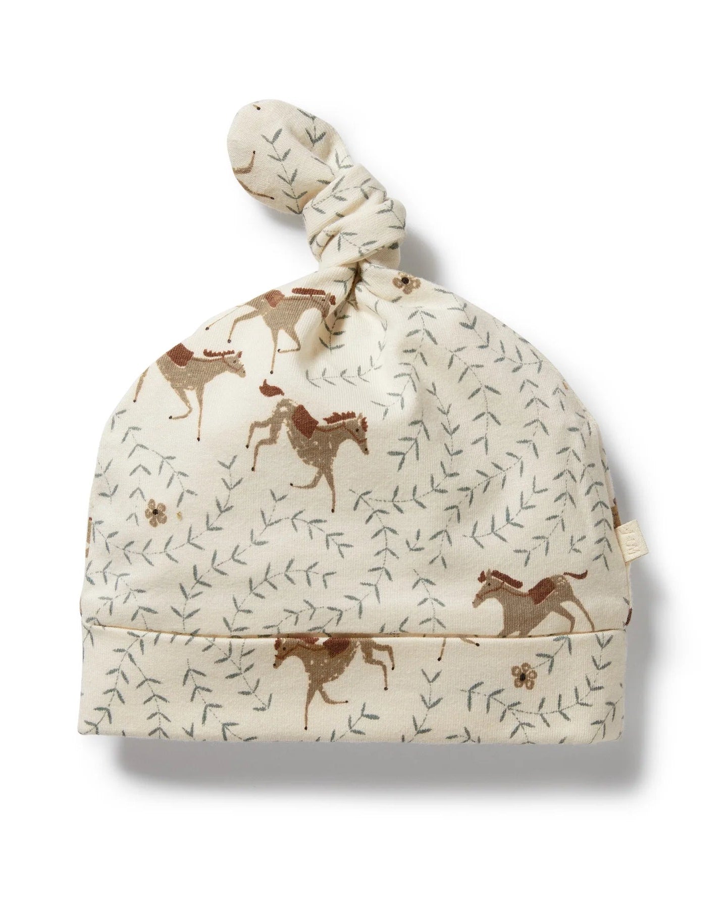Wilson & Frenchy Trixie Horse Organic Knot Hat