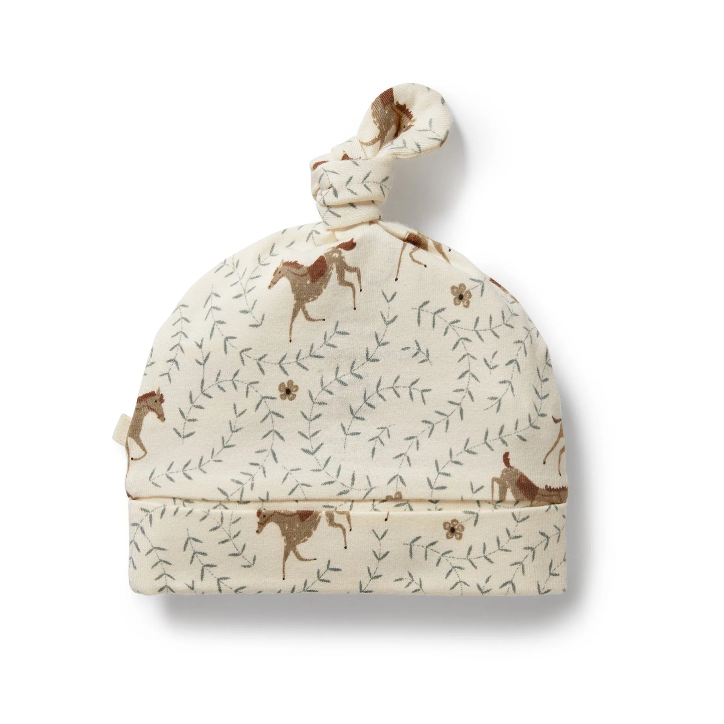 Wilson & Frenchy Trixie Horse Organic Knot Hat
