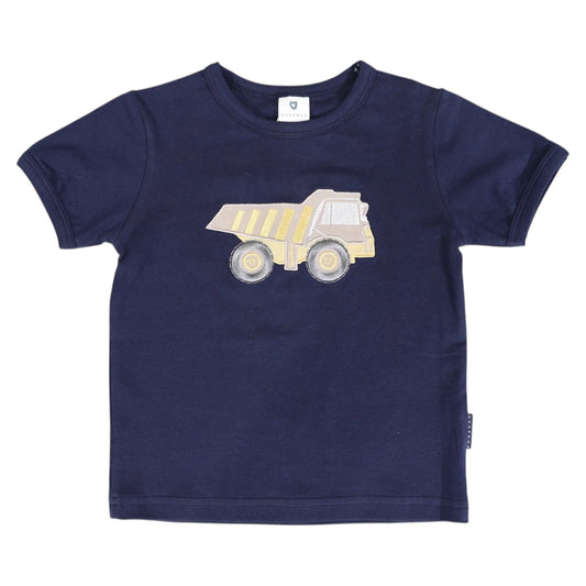 Korango Truck Applique Tee - Navy