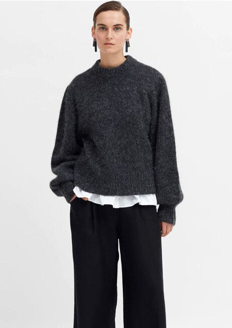 Elk Spikkel Sweater | Charcoal