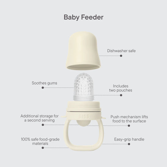 Bibs Baby Feeder - Ivory