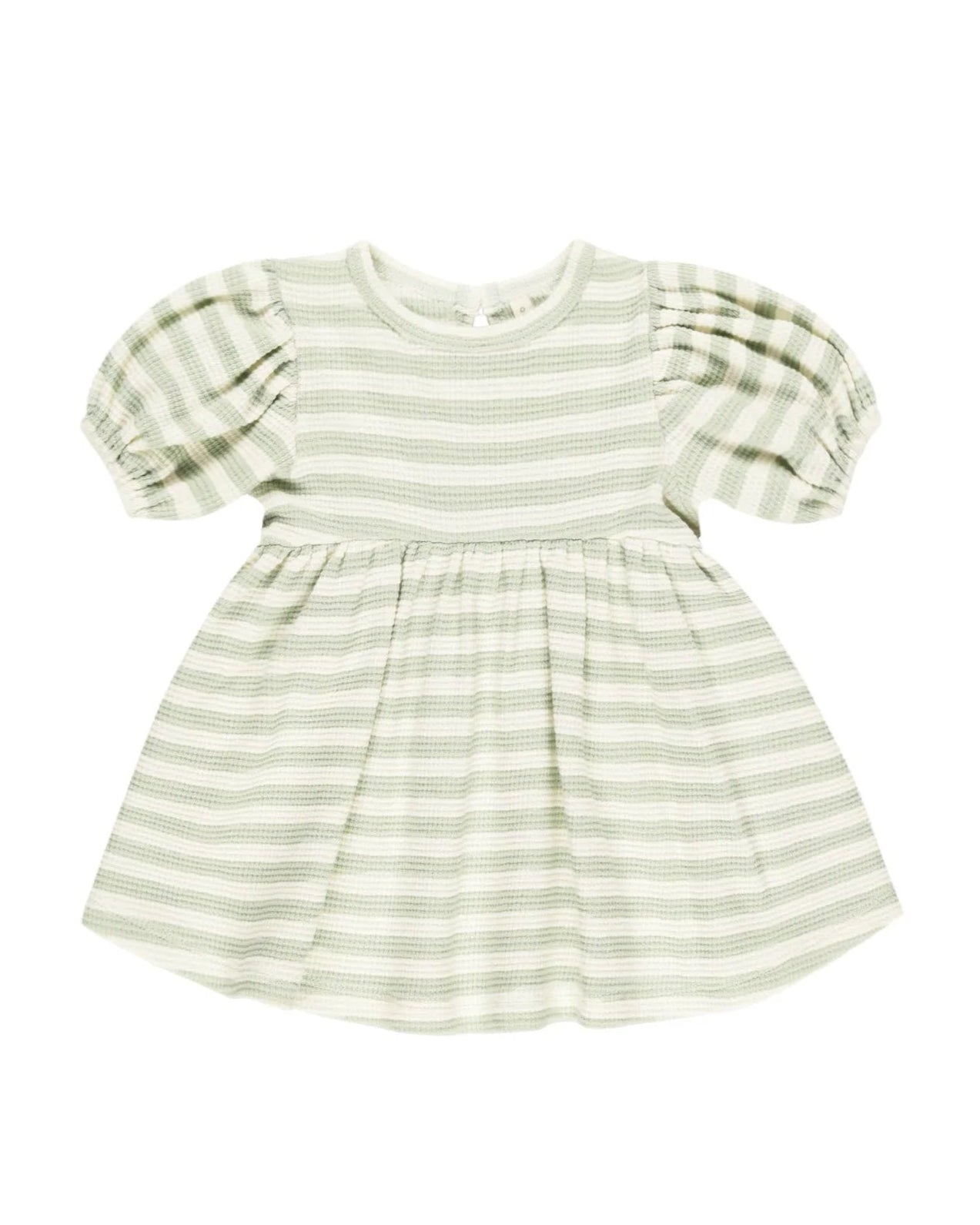 Quincy Mae Darla Dress | Mint Stripe