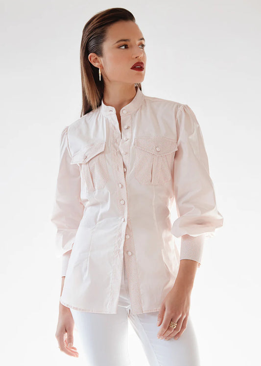 Admiral Shirt | Blush Check