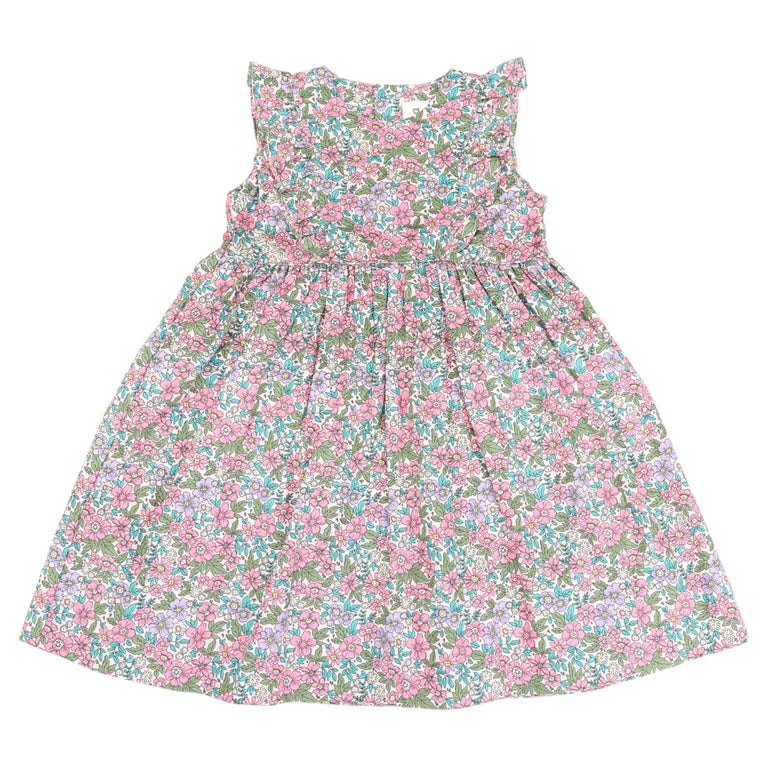 Korango Bold Floral Dress - Pink